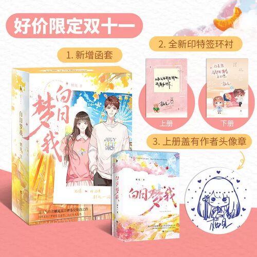 白日梦我小说正版 赠校园万花筒&书签 栖见高 桀骜校霸VS颓废少女 新增甜宠番外 +书签青春文学小说伪装学渣