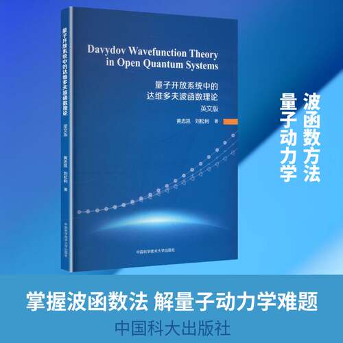 RT69包邮 量子开放系统中的达维多夫波函数理论:英文版中国科学技术大学出版社自然科学图书书籍