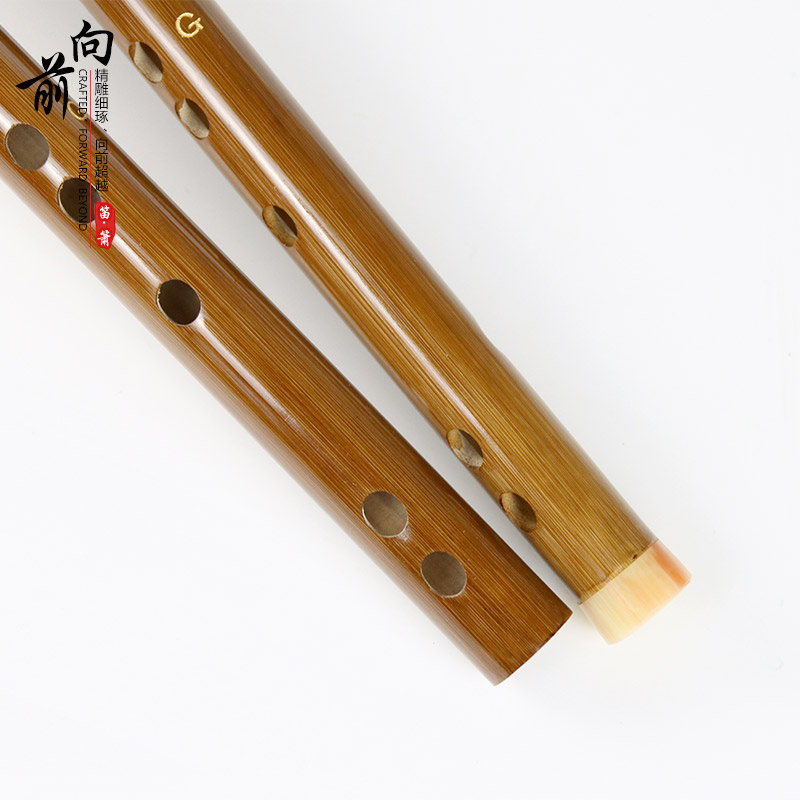 Forward musical instrument manufacturers direct selling plain boutique piccolo beginners children students entry bitter bamboo horizontal playing flute
