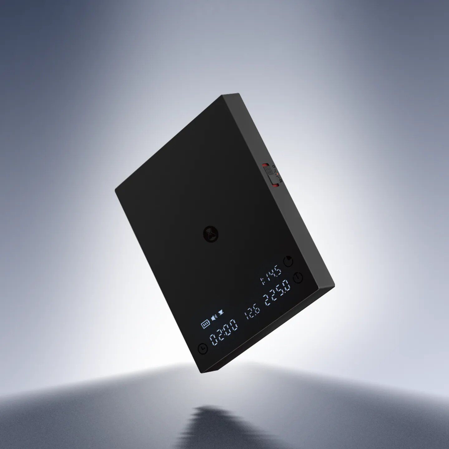 泰摩黑镜BASIC3咖啡电子秤 意式手冲器具专用 咖啡豆克称称重计时