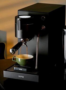 WPM惠家KD360X触控咖啡机调变压小型意美式半自动咖啡现磨料理机