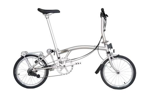 3sixty国产小布折叠车16寸6速内3外2铬钼钢三折叠自行车轻便休闲