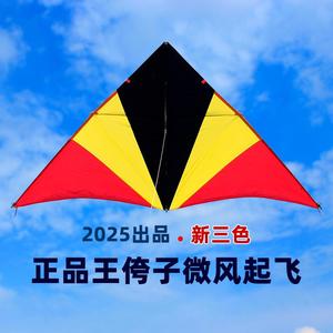 2025年新款王侉子风筝正品544伞布三角大型成人专用微风易飞高档