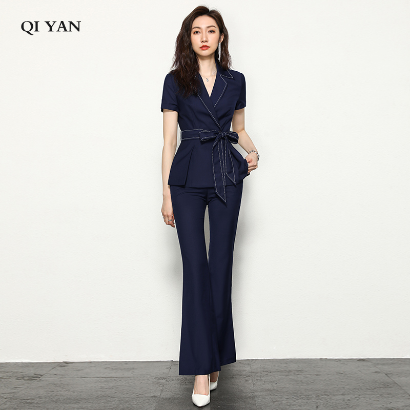 西装套装女夏套装两件套洋气2025时尚正装职业装气质女神范工作服