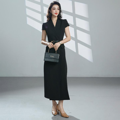 2025新款正式场合职业女裙套装