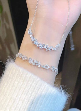 紫藤花赵樱子同款微笑手链女轻奢小众精致高级感送女朋友闺蜜礼物