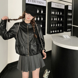 196现货2026春皮衣外套女957H新款P145控218，女装皮衣，昱喆服饰