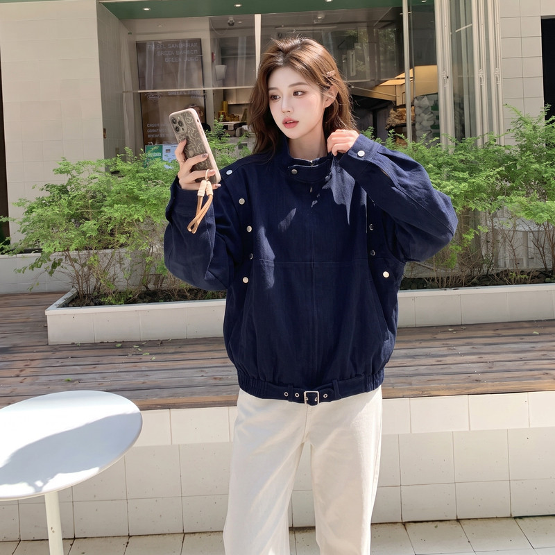 现货可拆卸短外套女2C512-1101-P160-K248,女装短外套,昱喆服饰