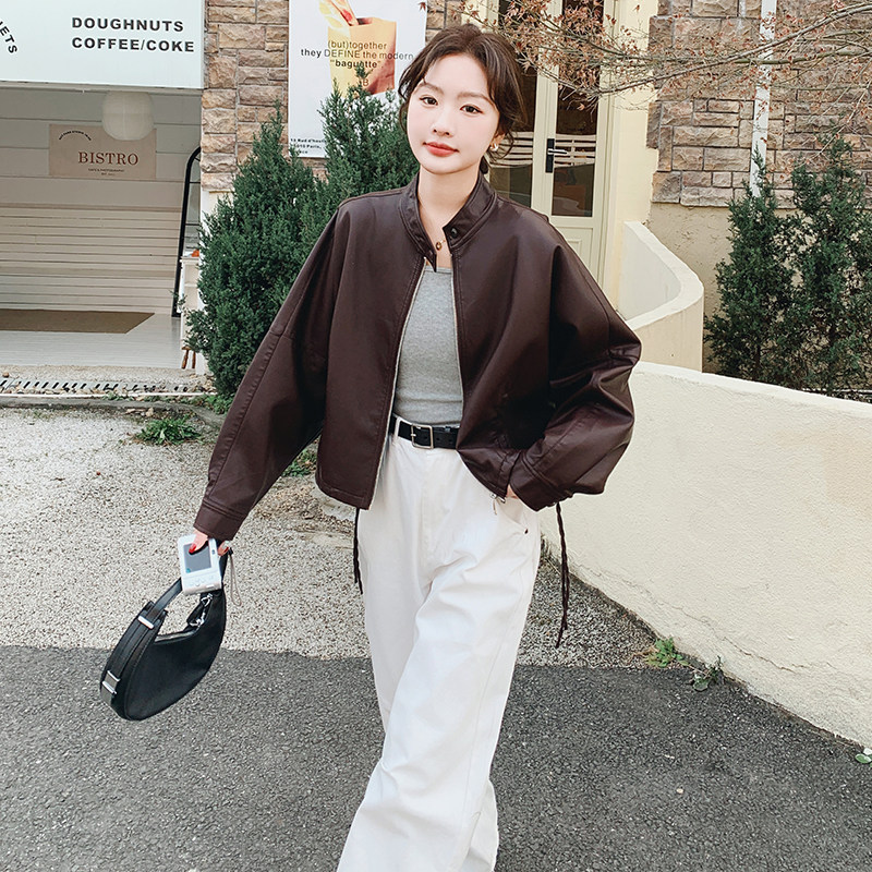现货2C512春皮衣短外套女953K新P135控218,商品下架区,昱喆服饰