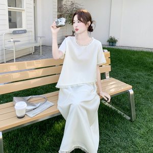 现货 时尚套装女两件套裙子加上衣 2C512-7092-P155-控248图片