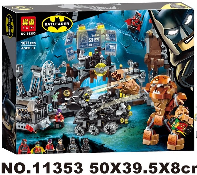 兼容乐高积木超级英雄蝙蝠侠泥脸侵袭蝙蝠洞76122拼装玩具11353