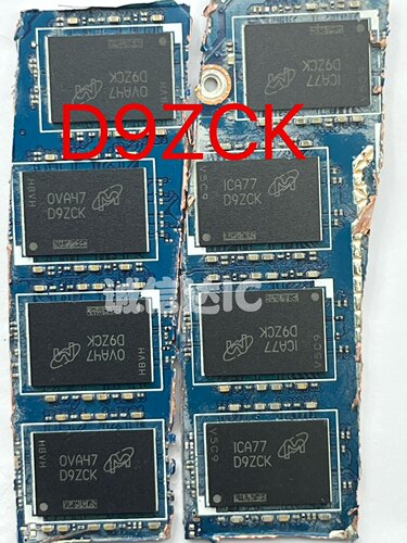 D9ZCK MT53E1G32D2NP-046 4GB 200FBGA 4266Mbps LPDDR4剪板 现货