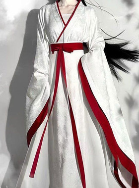 秀琼阁[慕影]魏晋南北朝战国风女秋汉服交领大袖齐腰提花破裙