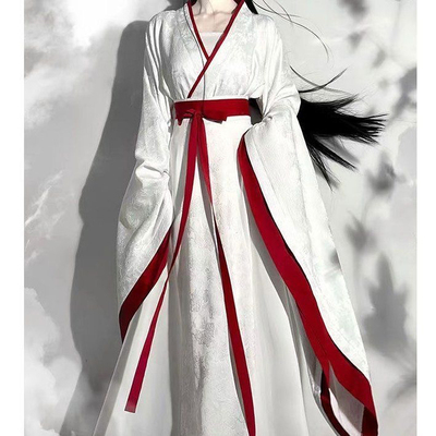 秀琼阁[慕影]魏晋南北朝战国风女秋汉服交领大袖齐腰提花破裙