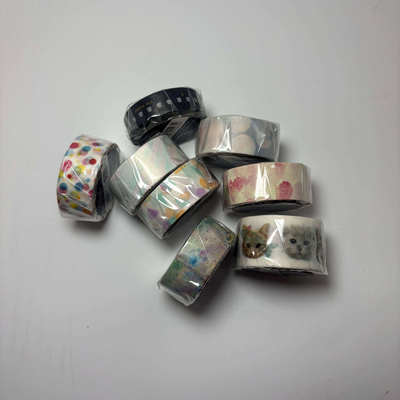 现货 日本 Marks 和纸胶带 猫头 邮票彩色波点 心形 手账贴纸拼贴