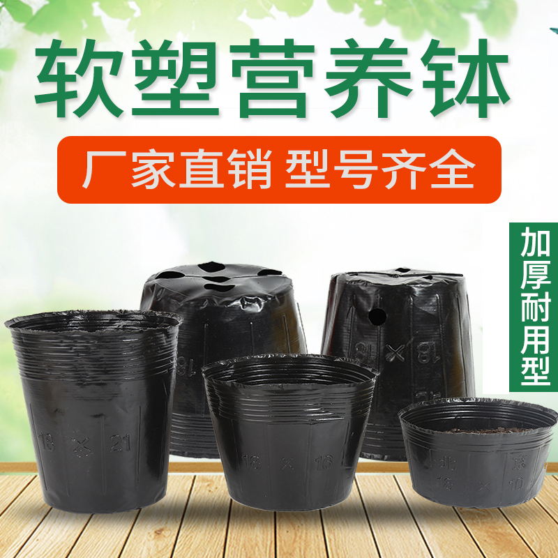 营养钵加厚一次性塑料花盆育苗盆种植农用果树营养袋营养杯育苗杯 Изображение 1 营养钵加厚一次性塑料花盆育苗盆种植农用果树营养袋营养杯育苗杯 Изображение 1