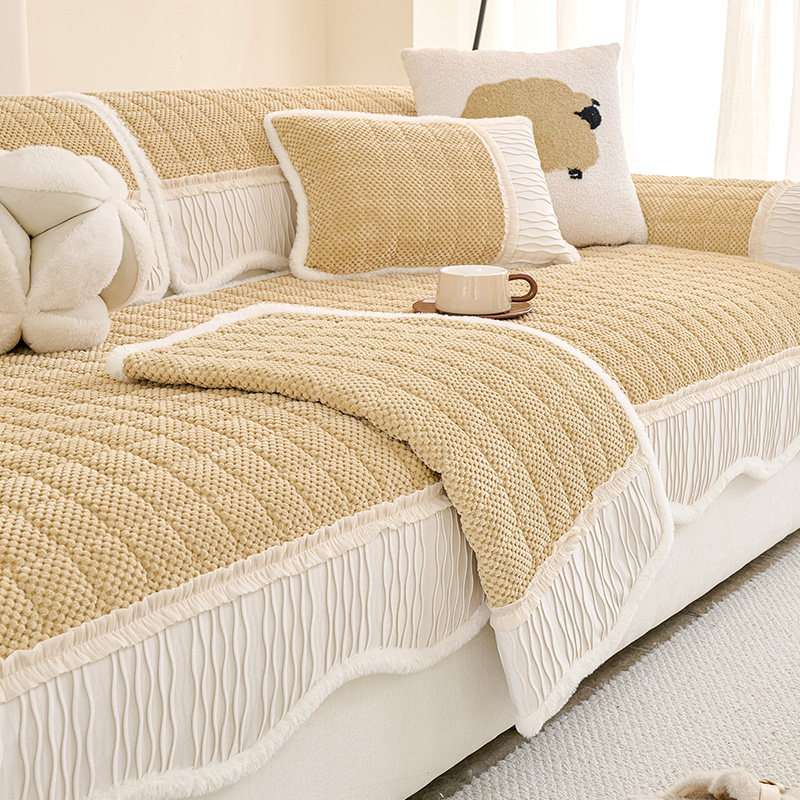 秋冬款皮沙发专用盖布四季通用2025新款沙发垫防猫抓固定防滑坐垫,居家布艺,沙发垫,淘宝优惠券,粉丝福利购,淘宝优惠卷