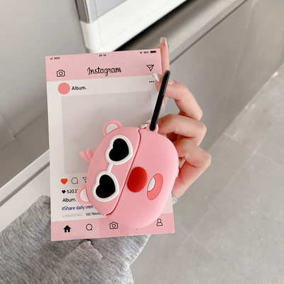 samsung三星buds3fe耳机套适用三星Galaxy buds3蓝牙保护套bud3pro硅胶软保护壳耳机仓墨镜凯蒂猫kitty小海狸