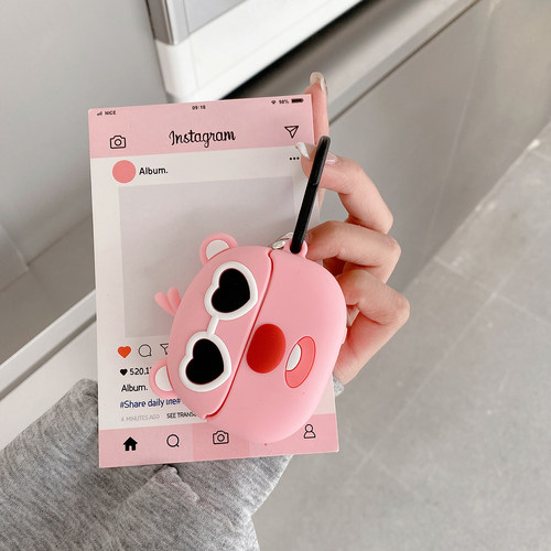 samsung三星buds3fe耳机套适用三星Galaxy buds3蓝牙保护套bud3pro硅胶软保护壳耳机仓墨镜凯蒂猫kitty小海狸