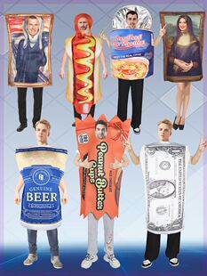 万圣节蒙娜丽莎cosplay服装趣味恶搞壁画服饰演出人偶服装连体衣