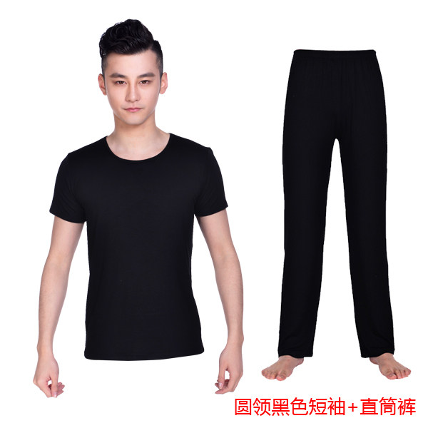 舞蹈服男形体服艺考学生
