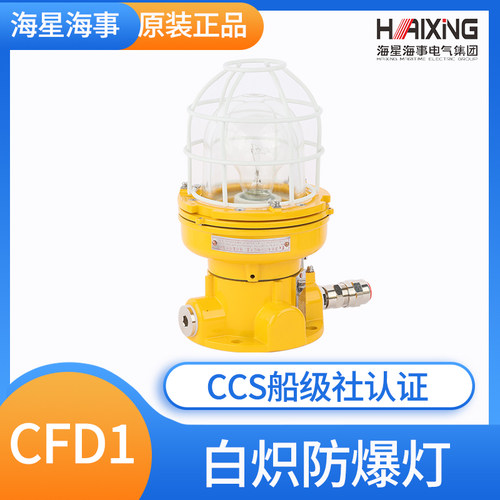 CCS船用铝防爆灯舱顶灯CFD1海星