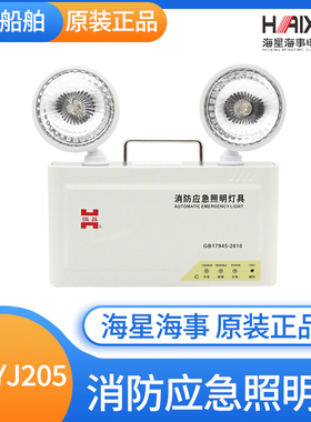 海星船用LED双头灯消防应急灯HY-YJ205/2/3/4/6/7低位照明灯2*10W