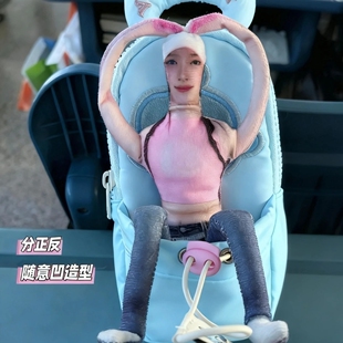 申留真老鼠干ITZY抽象玩偶收藏礼物搞怪搞笑娃娃四肢分离可造型f