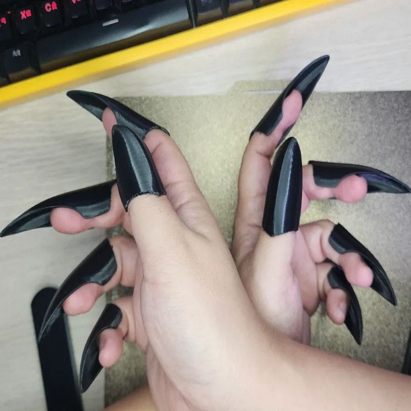 指甲套尖爪手指套一单一只手