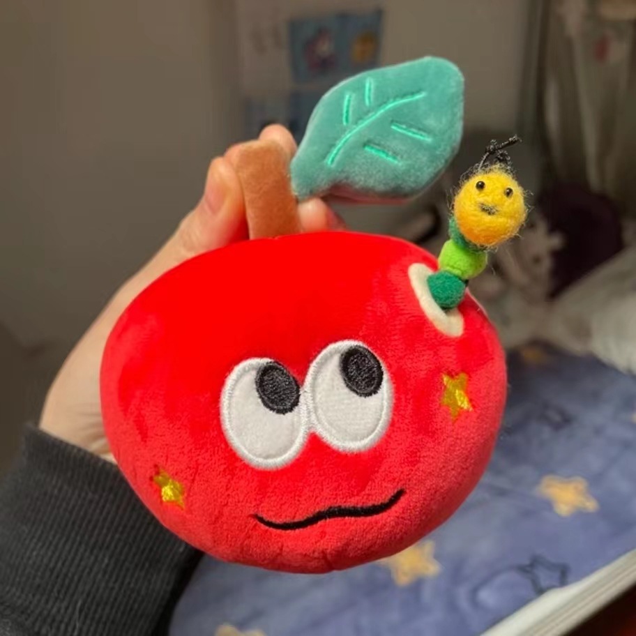 苹果玩偶毛绒玩具闺蜜生日礼物