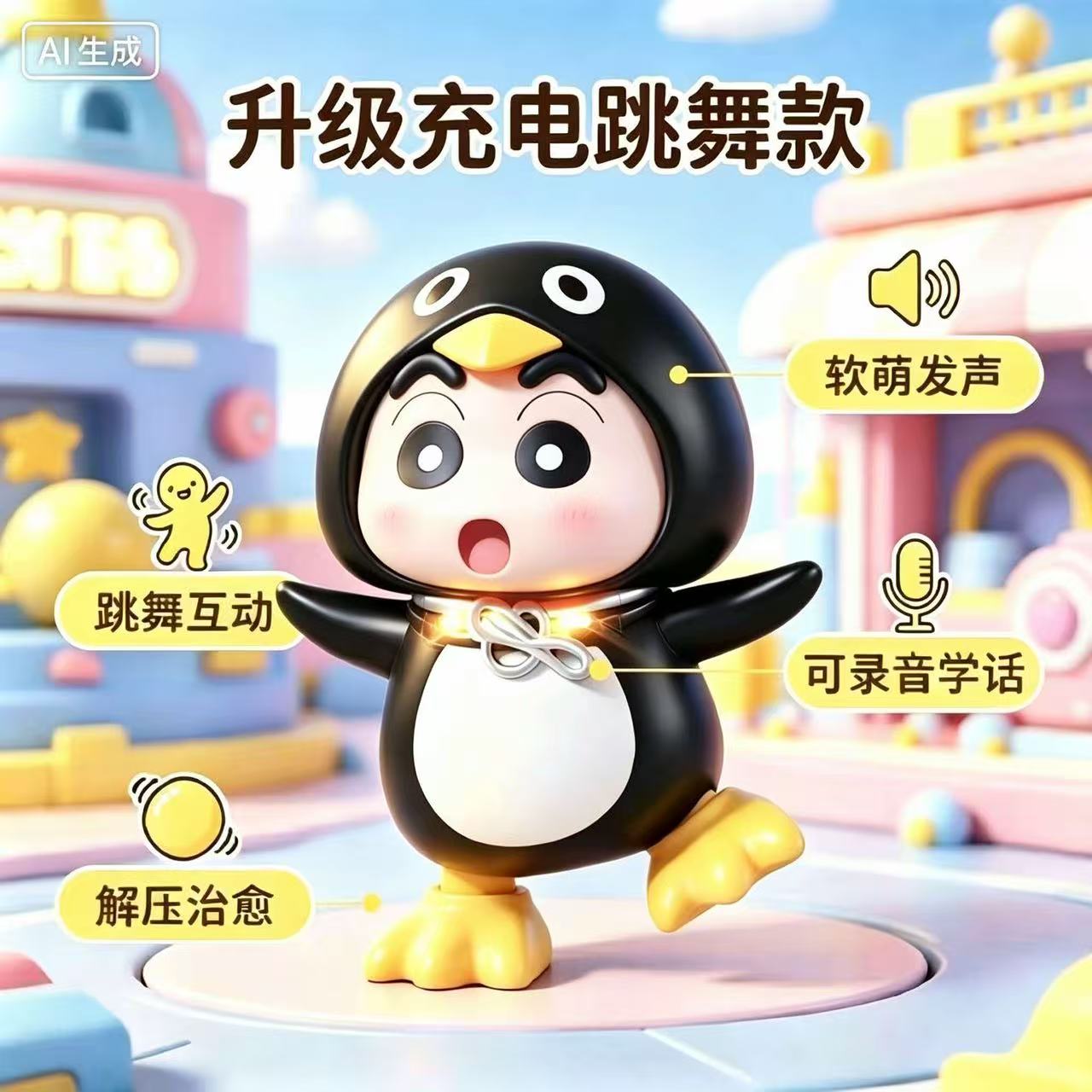 走路录音互动解压治愈礼物