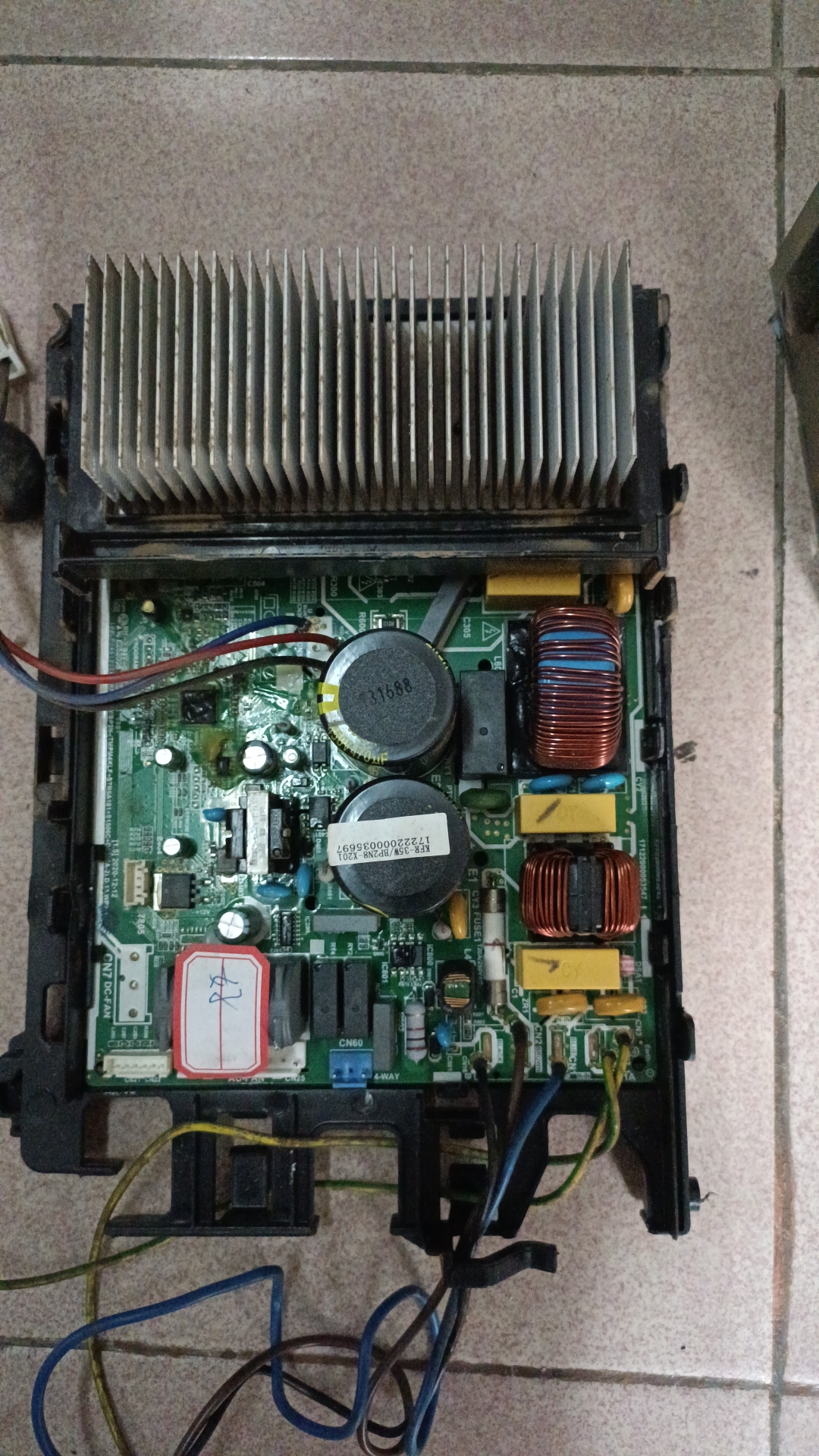 美的变频空调外机17122000053547主板KFR-35W/BP3N