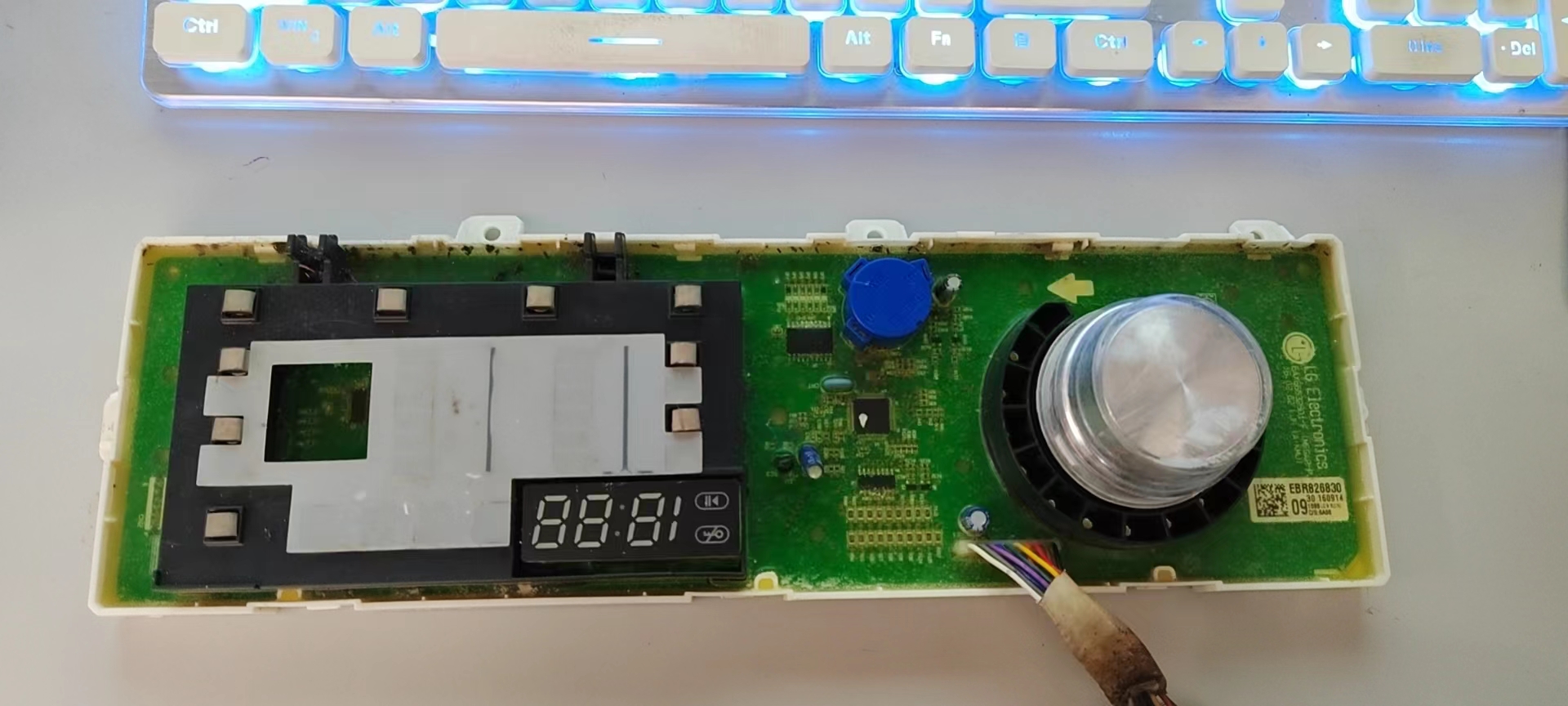 LG洗衣机电脑主板WD-BH451B8H TH255D0 455D1 EBR82683009显示板-