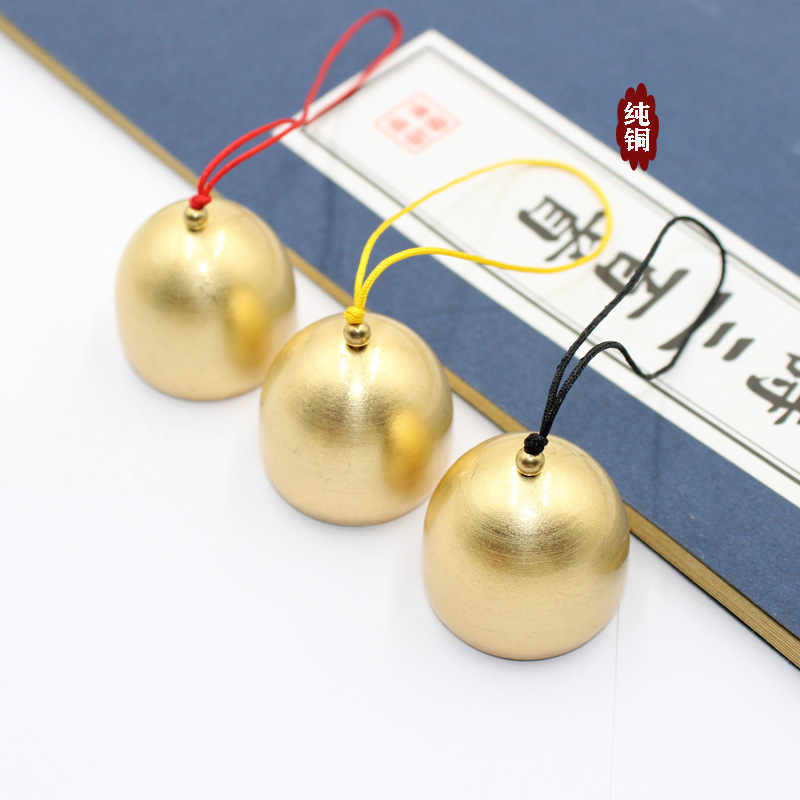 黄铜铃铛风铃挂件 手工diy饰品材料圣诞节假日装饰配件中秋挂件饰