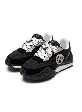 撤柜货 英国潮牌 牛皮厚底阿甘鞋老爹鞋 黑色37 38 39码