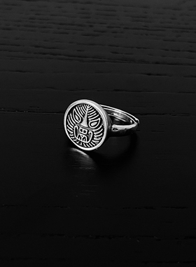 中式饰品戒指原创925纯银中国风