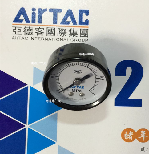 亚德客正品气动压力表F-GS4010M F-GS5010M F-GF4010M F-GF5010M