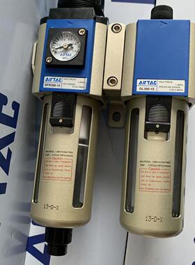 亚德客气动原厂两二联件GFR300-15和GL300-15组合 螺纹是4分