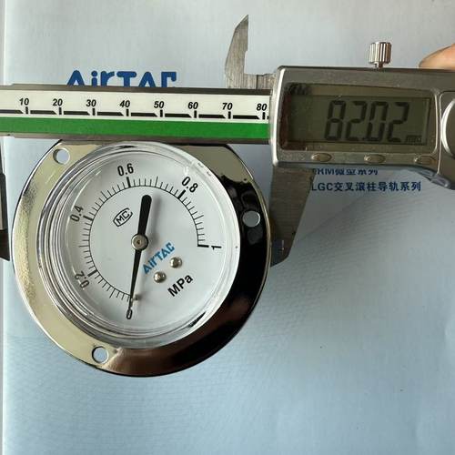 原装亚德客压力表GF40 GF50 GF60  GF40L GF50L GF60L面板式低压