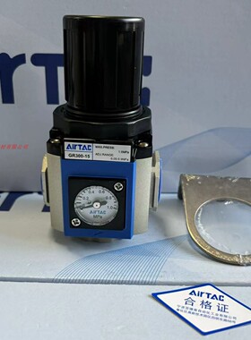亚德客原装气动调压减压阀GR300-15 GR30015F1螺牙4分 约19.5MM