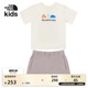 小童宝宝短袖 TheNorthFace T恤短裤 户外夏装 8ANU 套装 北面童装