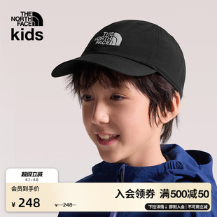 北面儿童帽子运动鸭舌帽男女HORIZON户外新款 7WG9 TheNorthFace