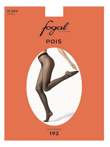 波点圆点FOGAL15D连裤袜