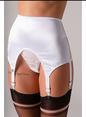 新款CERVIN MME RECAMIER 大码收腹束身6爪可调节金属扣腰封吊袜