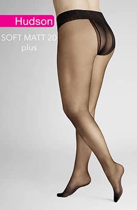 PLUS SIZE德国Kunert子品牌Hudson大码连裤袜SOFT MATT 20D