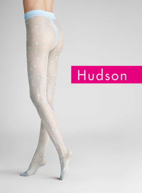 23春夏限量新品德国KUNERT子品牌HUDSON 20D大波点丝感连裤袜1745