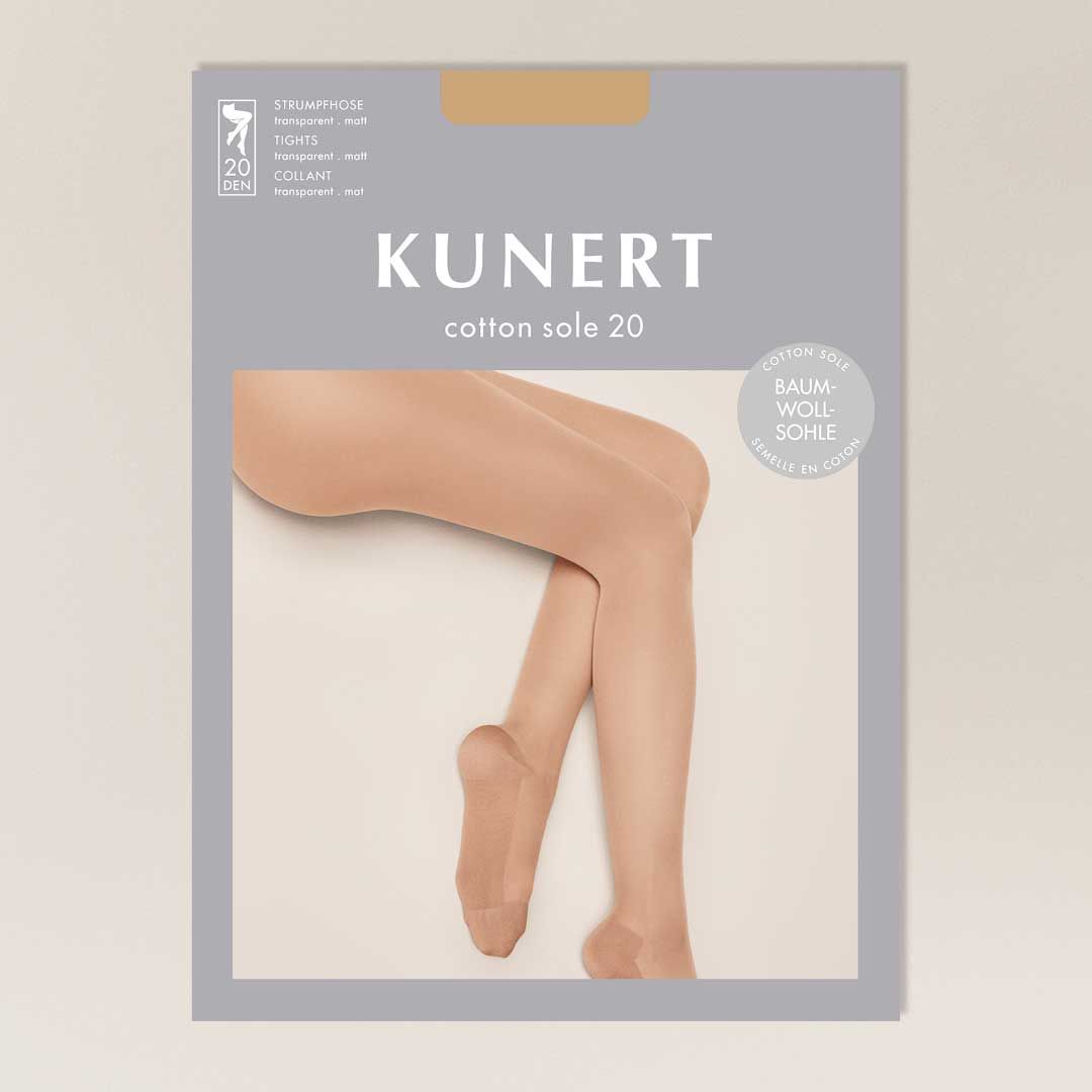 KUNERTcottonsole20加固裤袜