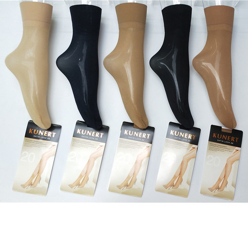 SatinLook20D丝光顺滑短袜