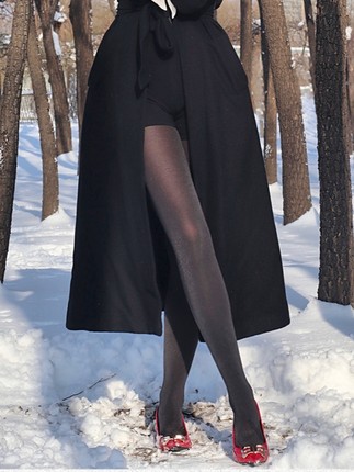 XL 波兰Marilyn Micro shine 100D 丝光微透秋冬柔软天鹅绒连裤袜