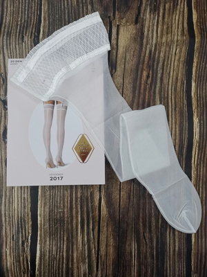 性感蕾丝吊袜带虾背线超细网眼